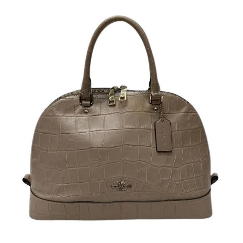 Coach Pre-owned Pre-owned Læderhåndtaske - Vintage - Dame - Brun - ONE SIZE - Læder