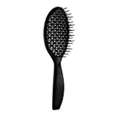 Vent Brush for Quick Blow Drying Styling Detangling Hair Brush Wave Row Brush for Short Thick Tangles Curly Wet & Dry HairJIANNI