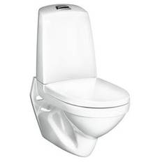 Vägghängd Toalettstol Gustavsberg Nautic 1522 Hygienic Flush