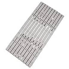 LNGETEYNVN 10st/Kit LED Strips Passar for GRUNDIG 48 TV 48VLE5421 48VLE5421BG LSC480HN03 SAMSUNG 2013ARC48 3228N1 6 REV1.0 131209 TV-ljuslist