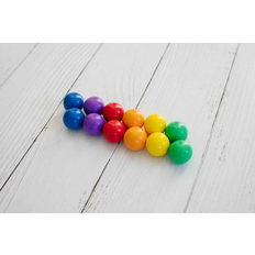 CONNETIX | Rainbow kugler til kuglebane, 12 stk