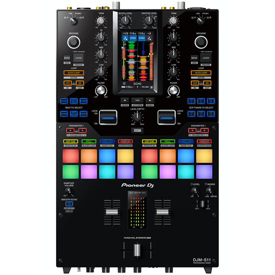 Pioneer DJM-S11 Professional Scratch Style 2-Channel DJ Mixer