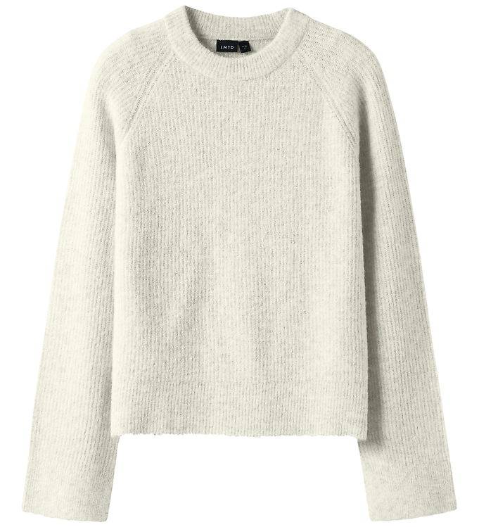 LMTD Tröja - Stickad - Noos - NlfKleaves - Antique White - LMTD - 13-14 år (158-164) - Tröja