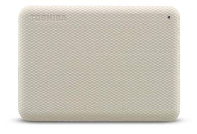 4 TB Toshiba Canvio Advance, 2.5", USB 3.2 Gen.1 - Vit