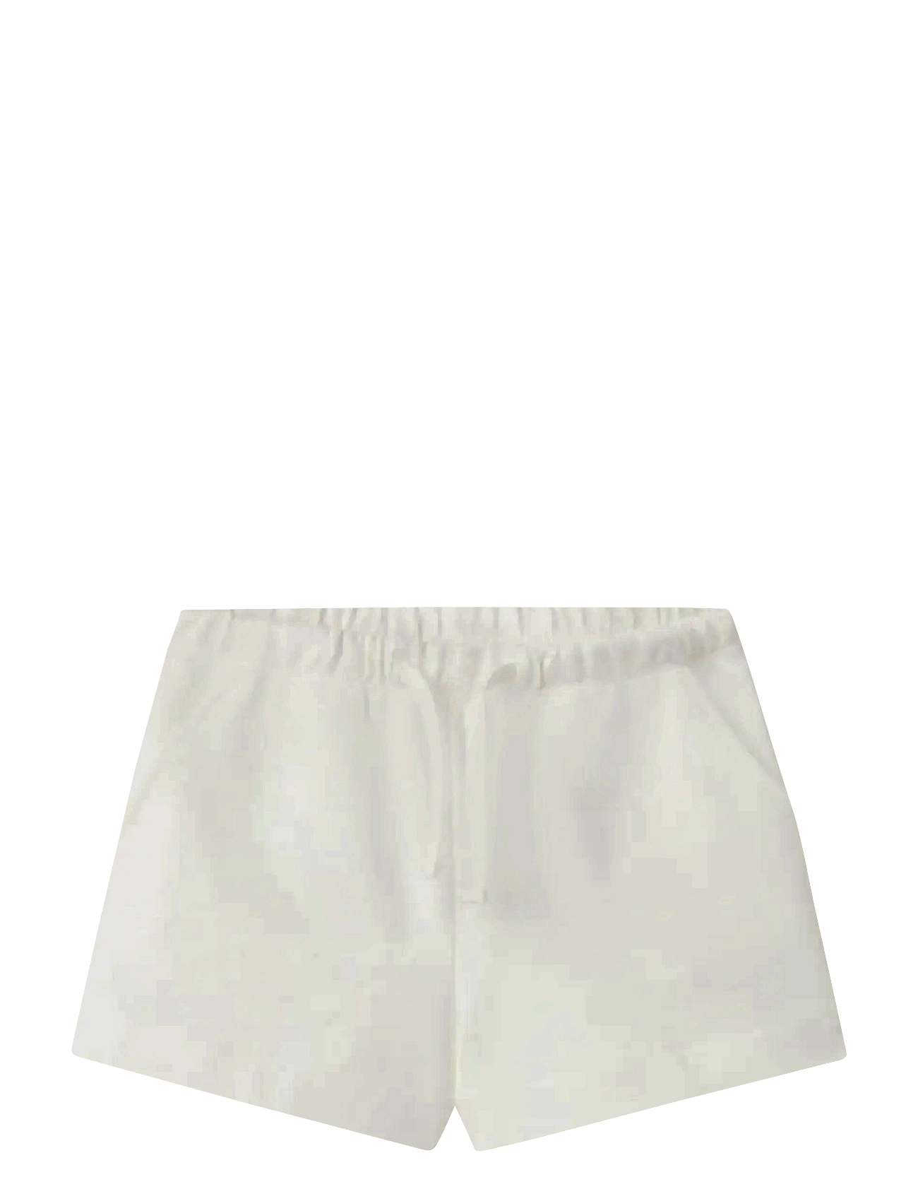 Mango Cotton Shorts With Drawstring - Cream - 2-3