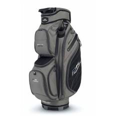 Powakaddy DLX Lite Edition Cart Bag 2024 Gun Metal with Black Trim