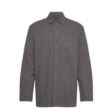 HAN KJØBENHAVN Relaxed Striped Shirt |Grey |46