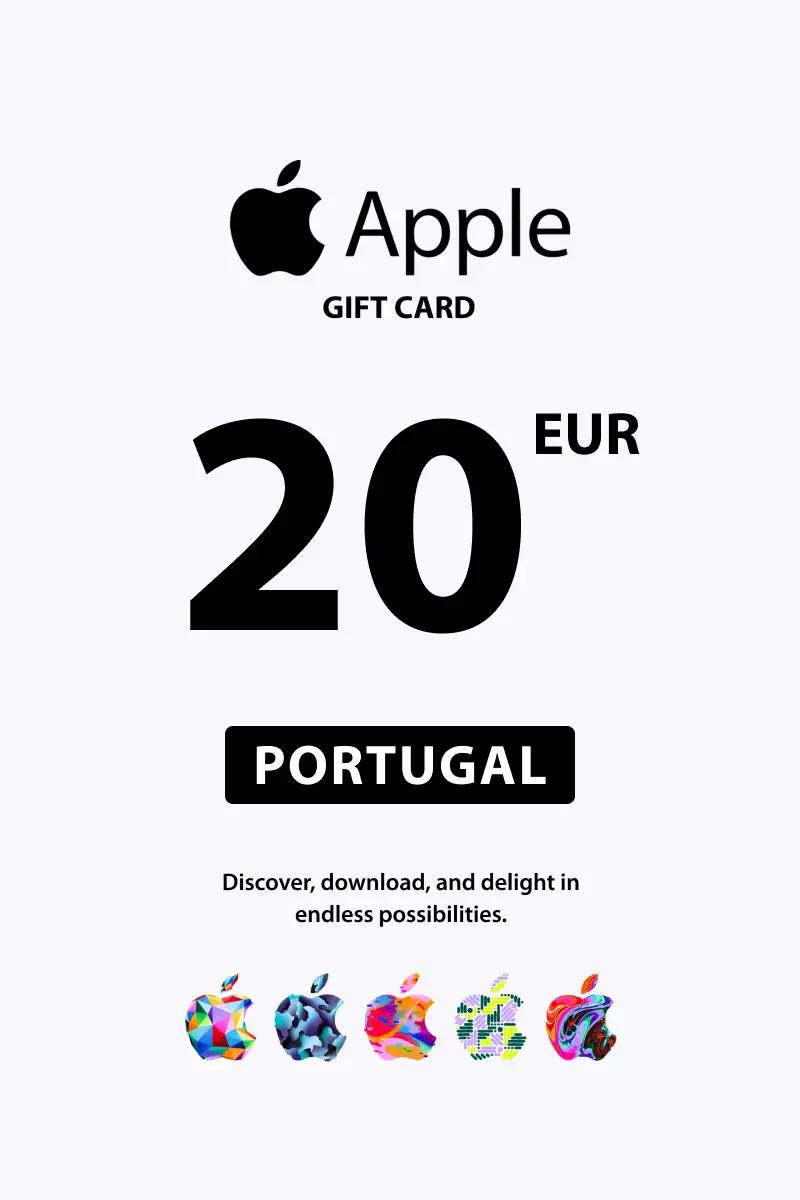 Apple €20 EUR Gift Card (PT) - Digital Code.