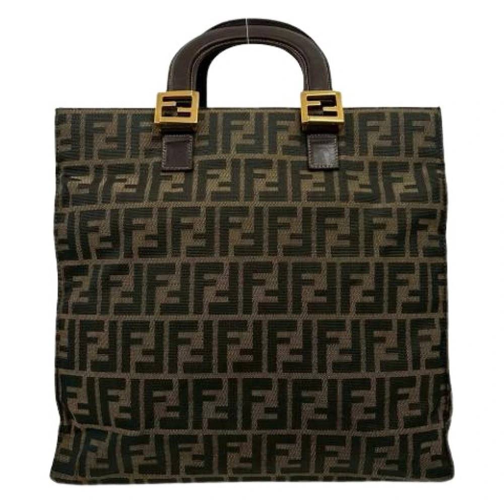 Fendi Vintage - Pre-owned Vintage Canvas Tote Bag Vintage - Dam - ONE Size -