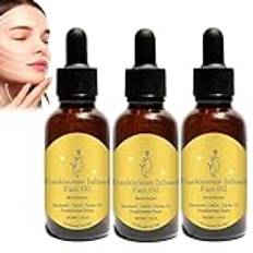 Frankincense Resin Oil For Face, 30 ML Frankincense Resin Infunded Oil for Face, Organic Black Seed Castor & Jojoba Oljor, Frankincense Resin Oil Essential, Kallpressad Serum Anti-Aging Wrinkle(3pcs)