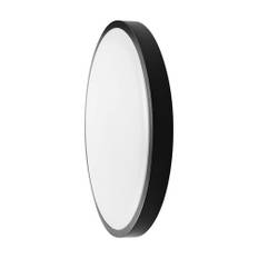 V-Tac 18W LED taklampe - Ø25cm, IP44, svart kant, inkl. lyskilde