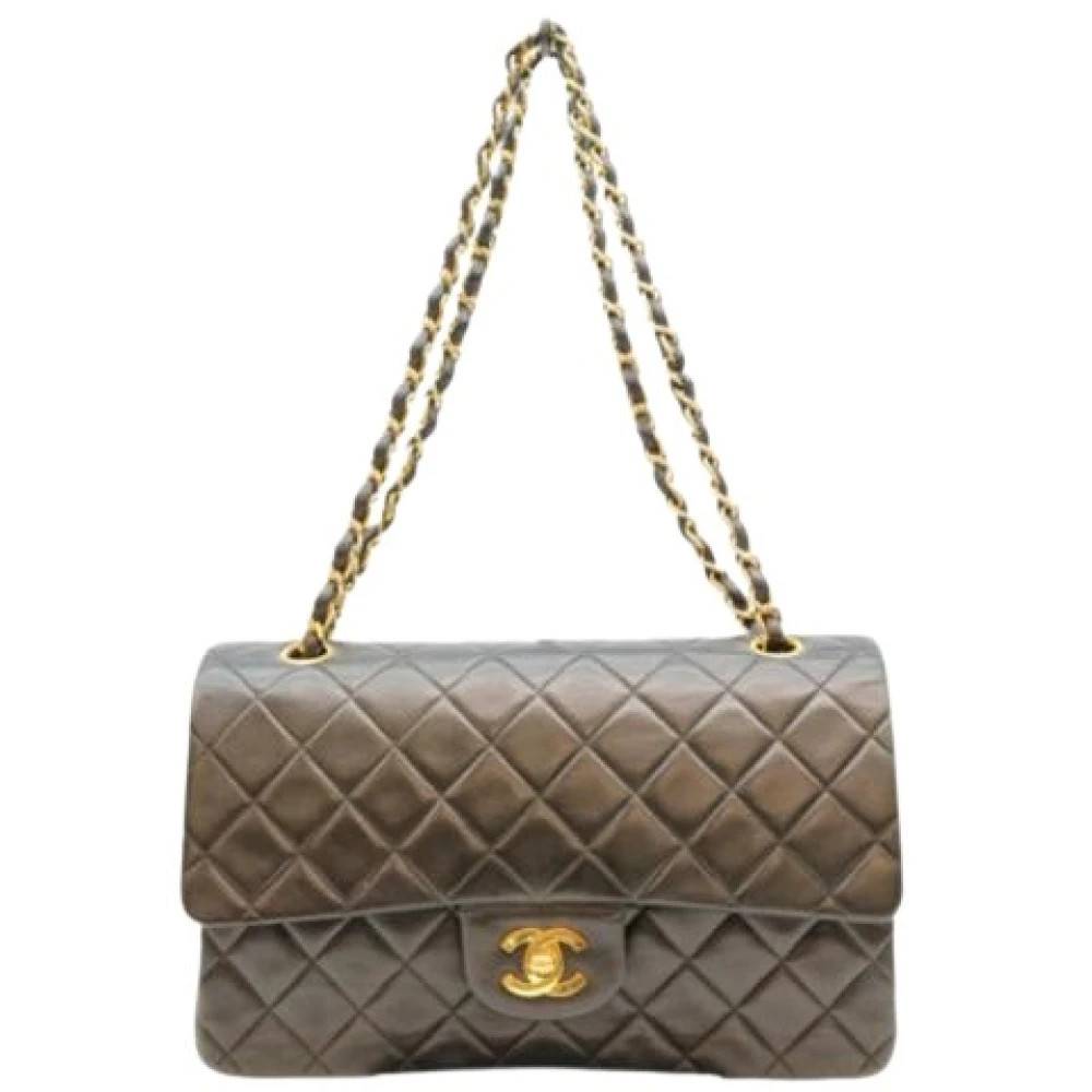 Chanel Vintage Pre-owned Vintage Skuldertaske - Vintage - Dame - Brun - ONE SIZE - Uld