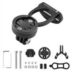Multifunctional Bicycle Computer Camera Flashlight Mount Holder Front Bike Mount Replacement for Garmin Bryton GoPro CATEYE