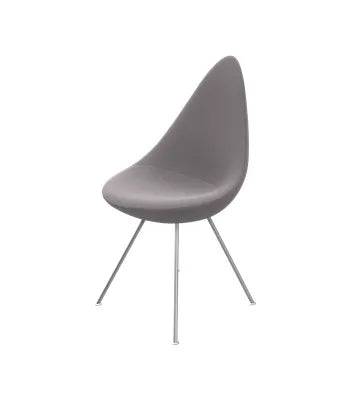 3110 Dråben af Arne Jacobsen Fuldpolstret / Steelcut / 155 Medium grey - Jacobsen Plus