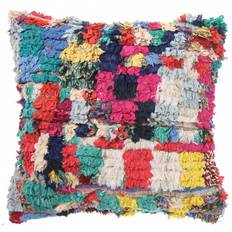 Kuddfodral - Boucherouite 75 x 75 cm (Storlek: 75 x 75 cm)