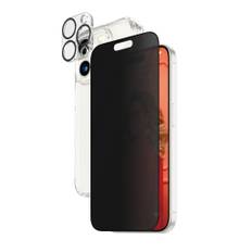 PanzerGlass® Privacy 3-i-1 Pakke iPhone 15 Pro