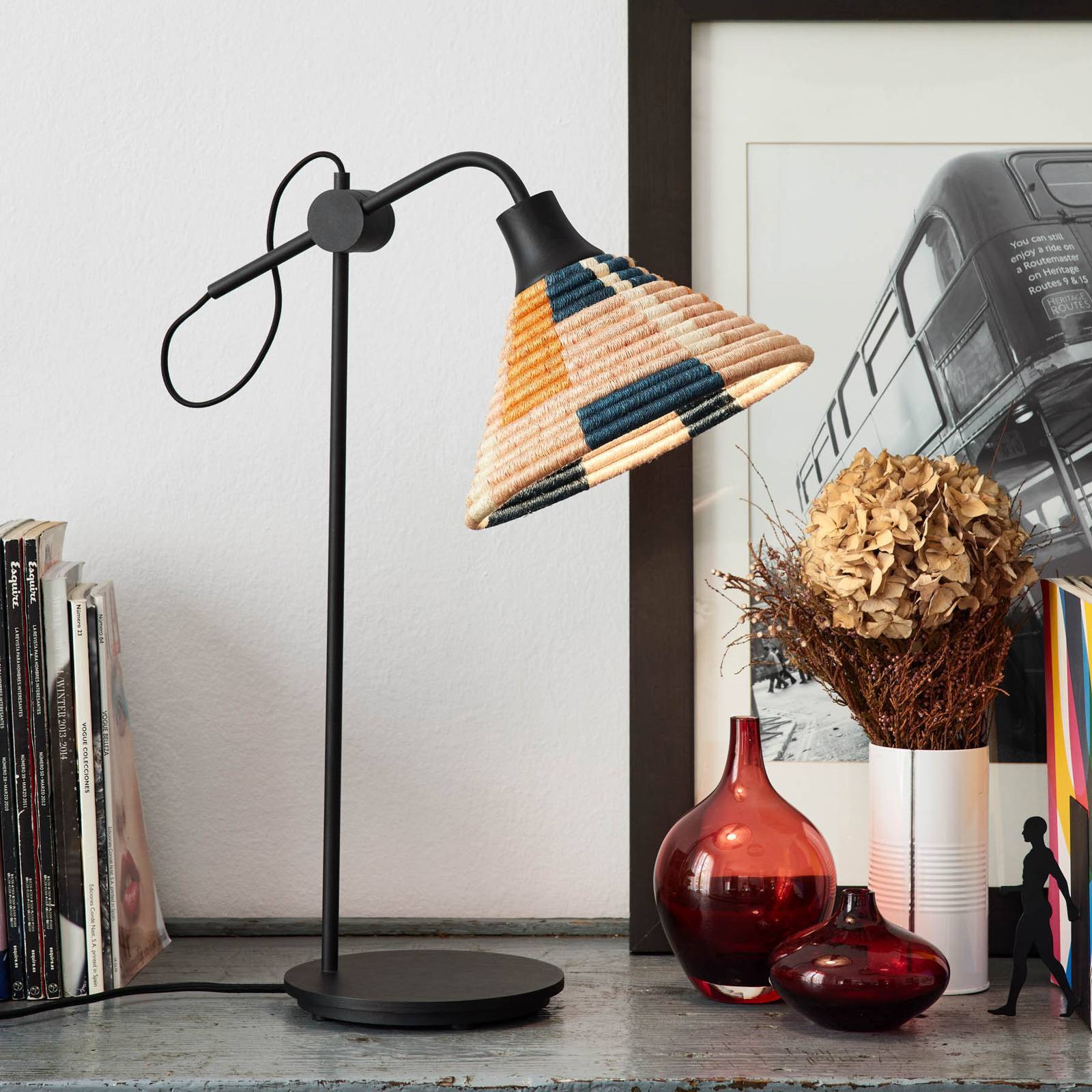 Forestier Design bordslampa Parrot, Svart, Vardagsrum / matsal, Metall, Design, Bordslampa