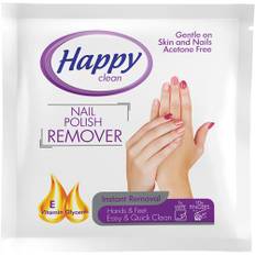 Happy Nail polish remeover wipes, 10 st