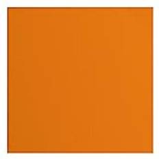 Vaessen Creative Florence cardstock papper, orange, 216 gram/m², kvadratisk, 30,5 x 30,5 cm, 20 stycken, konsistens, för scrapbooking, korttillverkning, stansning och andra papperslådor