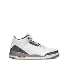 Jordan - Air Jordan 3 Cement Grey låga sneakers - herr - gummi/läder/Tyg - 15 - Vit