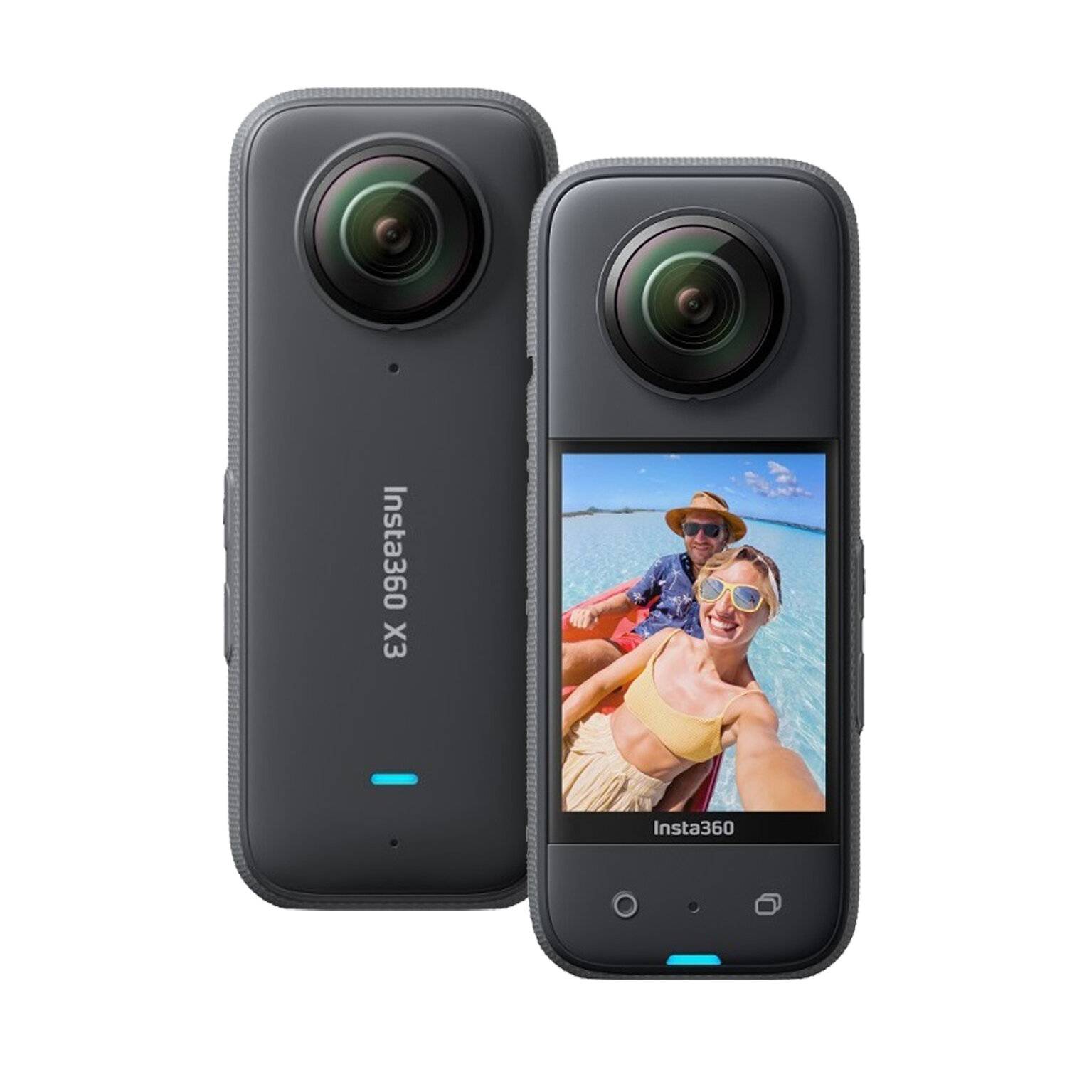 Insta360 X3 Actionkamera 5,7K Video 10M FlowState Stabilisering Insta 360 ONE X 3 Sportskamera Vattentät