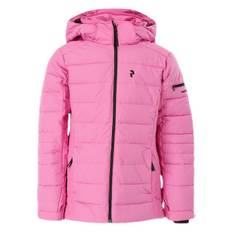 Junior Blackburn Down Ski Jacket Pink, Unisex, Tøj, jakker, Alpinsport, Lyserød, 150