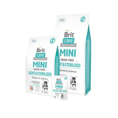 Brit Care Mini Grain free Light & Sterilised 2kg 2-pack