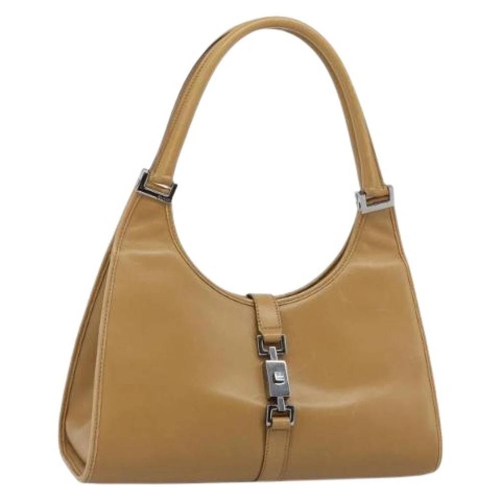 Gucci Vintage Pre-owned Vintage Skuldertaske - Vintage - Dame - Beige - ONE SIZE - Uld