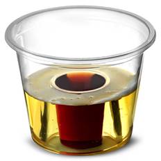 Bomb Shotglas 4x - 100 ml jægerbomb