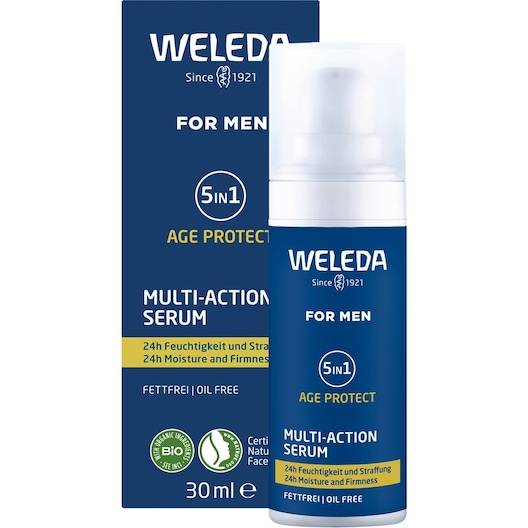 WELEDA Vard-for-man Aterfuktande-hudvardFör 24-timmars återfuktning och fastare hudFor Men 5in1 Multi-Action Serum 30 ml (4.967,00 kr / 1 l)