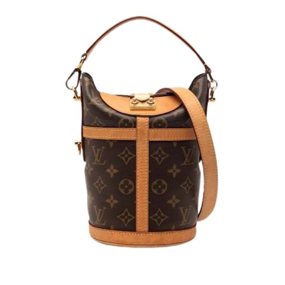 Louis Vuitton Vintage Pre-owned Bucket Bag - Vintage - Dame - Brun - ONE SIZE - Uld