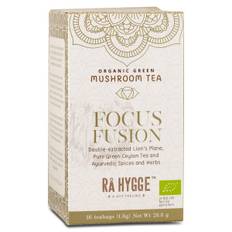 Rå Hygge Green Tea Focus Fusion Lions Mane, 16 påsar