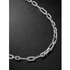 M.Cohen - Trio Link Sterling Silver Necklace - Men - Silver