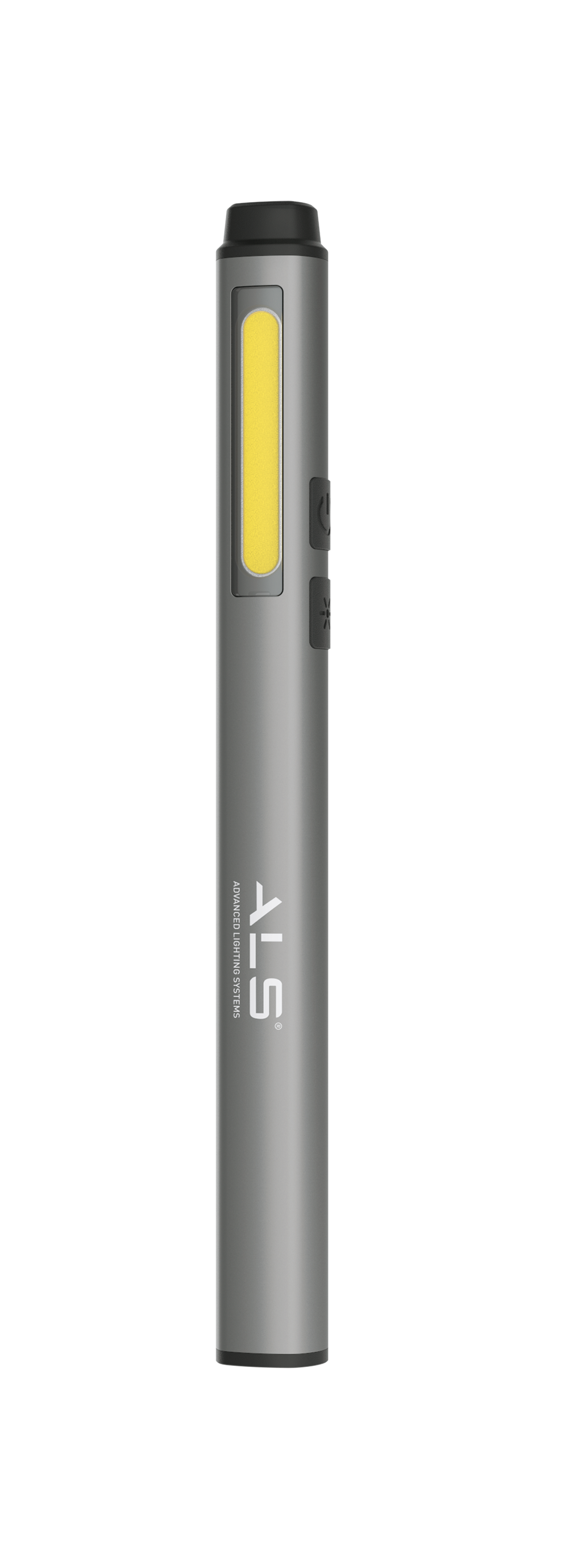 ALS Pennlampa med laserpoint 150/75 lumen laddbar.