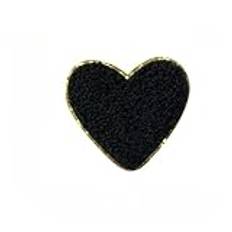 NLDWA 6,2 x 6,2 cm 12/24 st chenille järn på lapp, 7 st 7 st 7 st chenille patchset, klädanpassning, anpassning