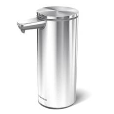 Sensor dispenser, genopladelig, børstet stål