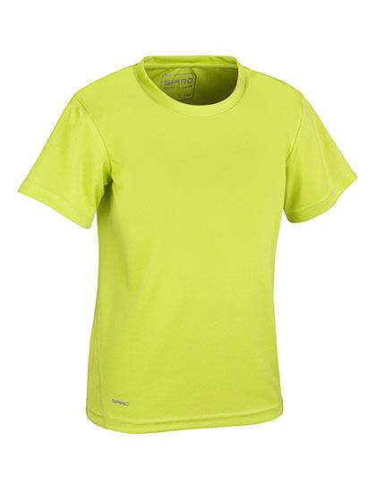 RT253J Junior Quick Dry T-Shirt - Lime, M.