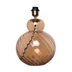 Specktrum Lily bordlampe - brown swirl