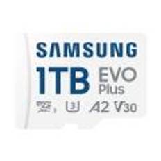 SAMSUNG EVO Plus microSDXC 1TB +SD adapter UHS-I U3 Full HD & 4K UHD up to 160MB/s transfer speed memory card 2024