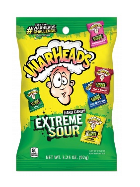 Warheads - Hard Candy Extreme Sour 92g.