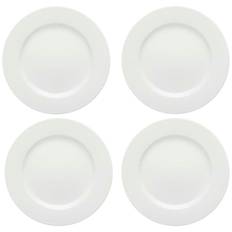 Rörstrand Swedish Grace Sidetallerken 17 Cm 4-pak Sne - Asietter Porcelæn Snow (White) - 1011841 4-PACK