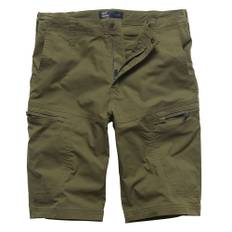 Shorts med benfickor herr (34 olive)