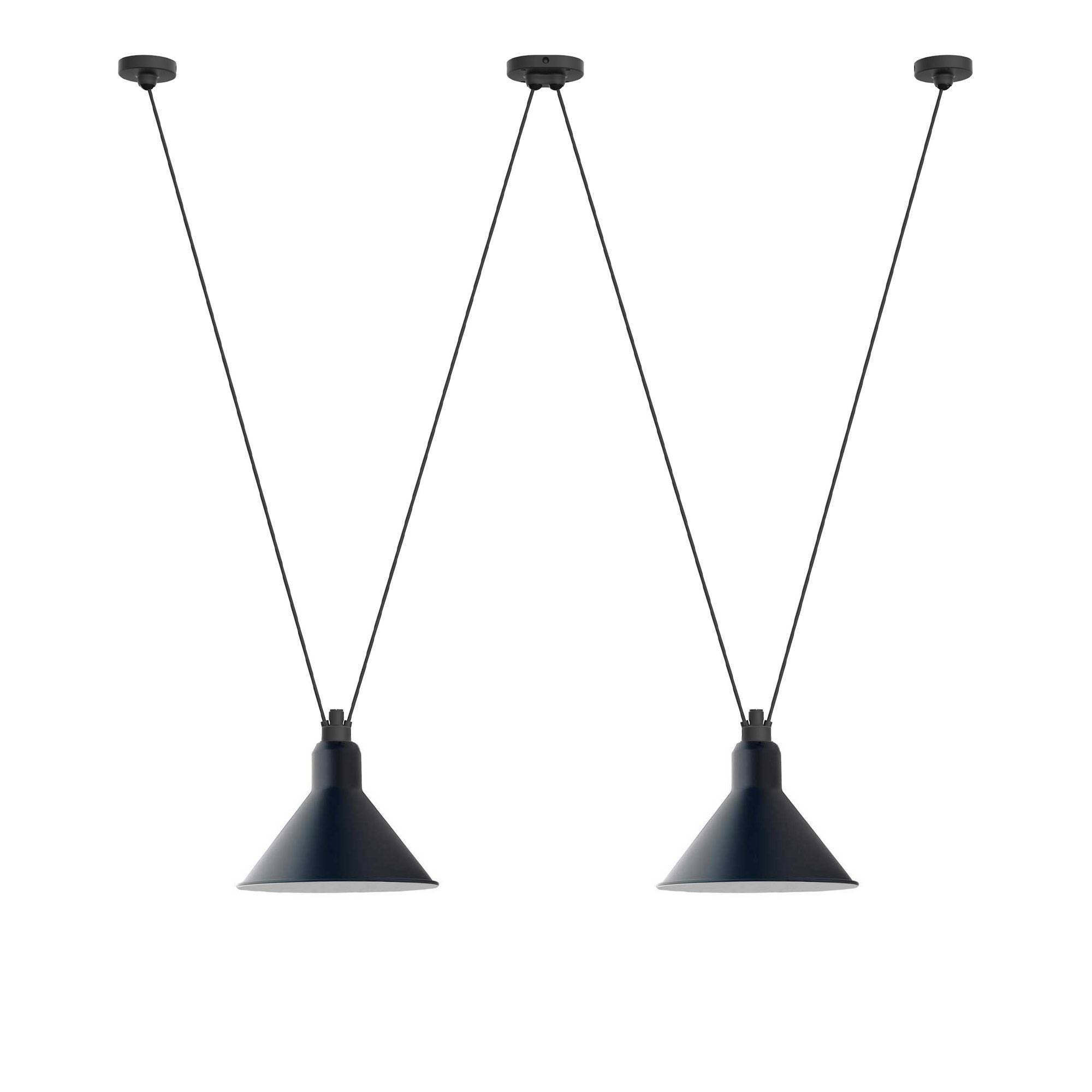 DCWéditions - Les Acrobates De Gras 324 XL Conic Blue - Pendellampor - Bernard-Albin Gras - Blå