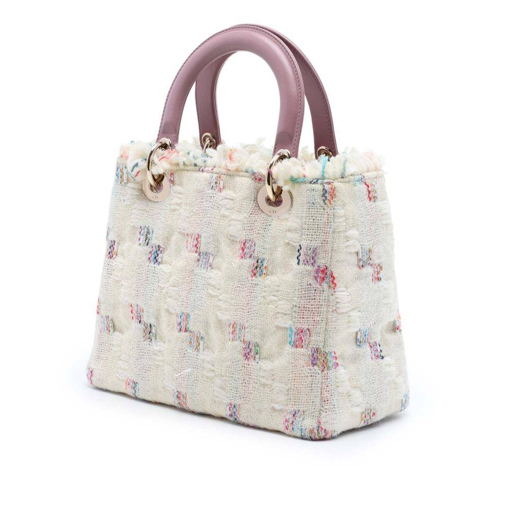 Dior Vintage Lady Stl. - Handväskor Från Magasin - Beige (L 20cm x W 24cm x D 12cm)