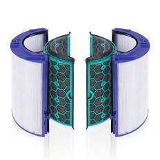 Attrape Air Purifier Fan Replacement Filter Glass Carbon Filter for DP04 TP04 HP04 Air Purifier Filter Dyson DP04 TP04 HEPA/Activated (for HP04)
