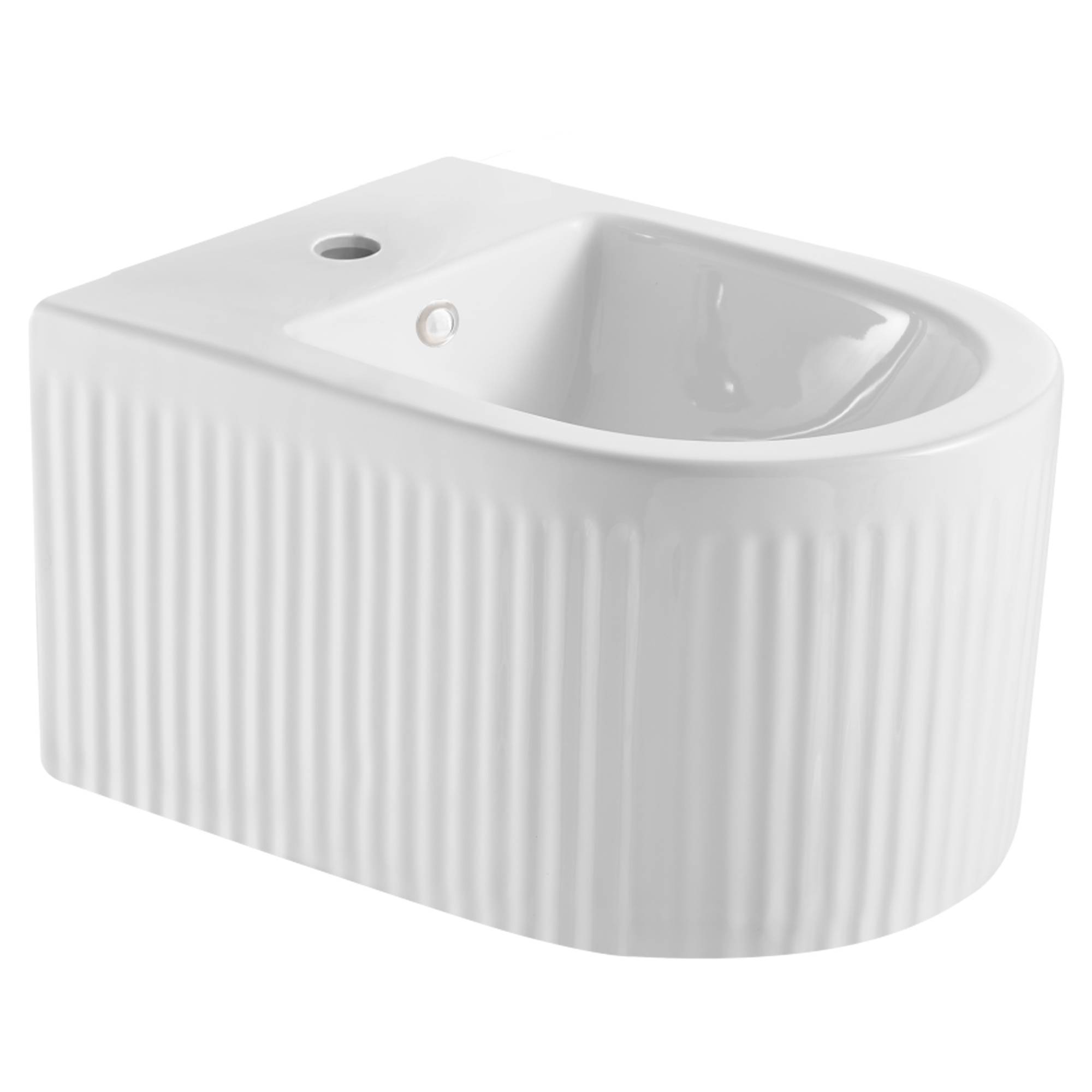 Bidé Relief Vit Blank