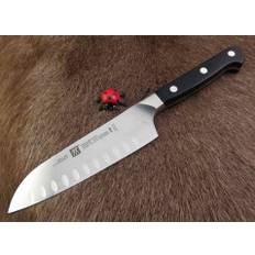 Santoku kniv Granton 14 cm - Zwilling Pro serien