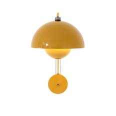 &Tradition - Flowerpot VP8 - Mustard - Vägglampor - Verner Panton - Gul