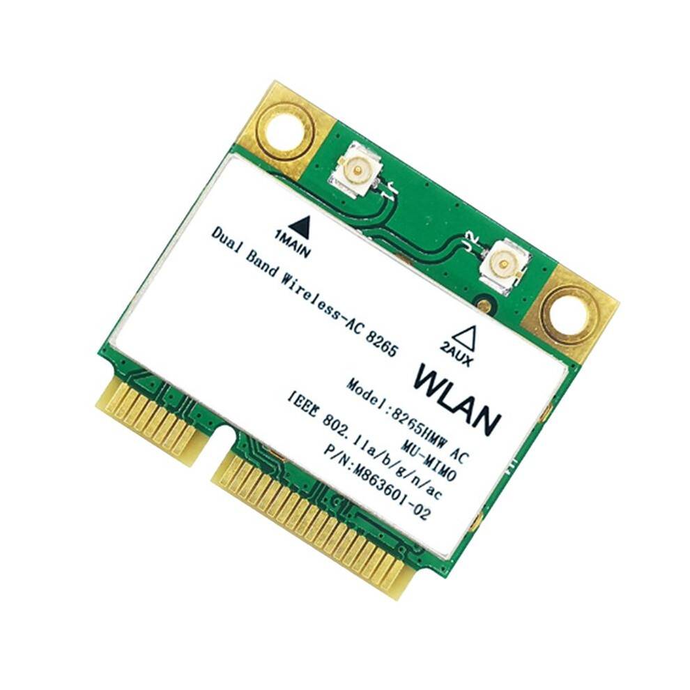 1200M WiFi Wireless LAN Dual Band 2.4G 5Ghz 4.2 Gigabit Wireless LAN Adapter for Win7 Win8 Win10 Linux 8265HMW