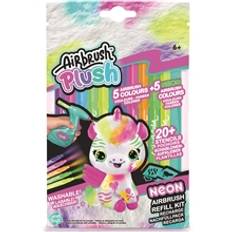 Airbrush Plush Refill Neon Kit x 10 mærker